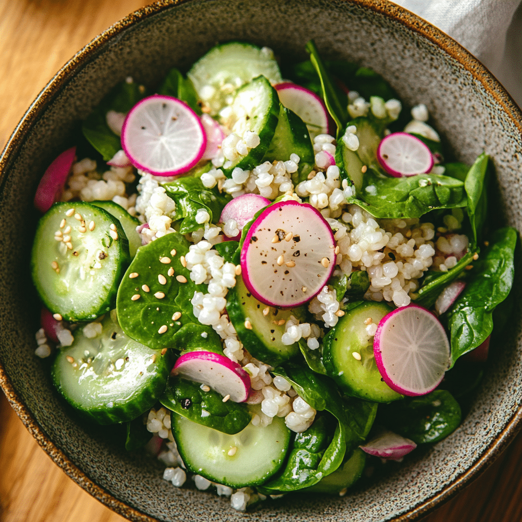 Salade d’été aux larmes de Job