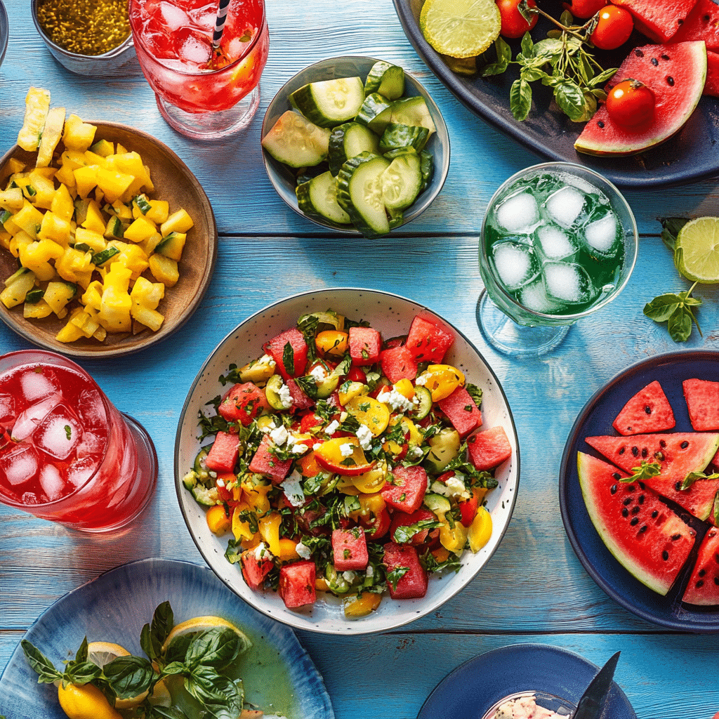 15 recettes parfaites pour les jours de grosses chaleurs