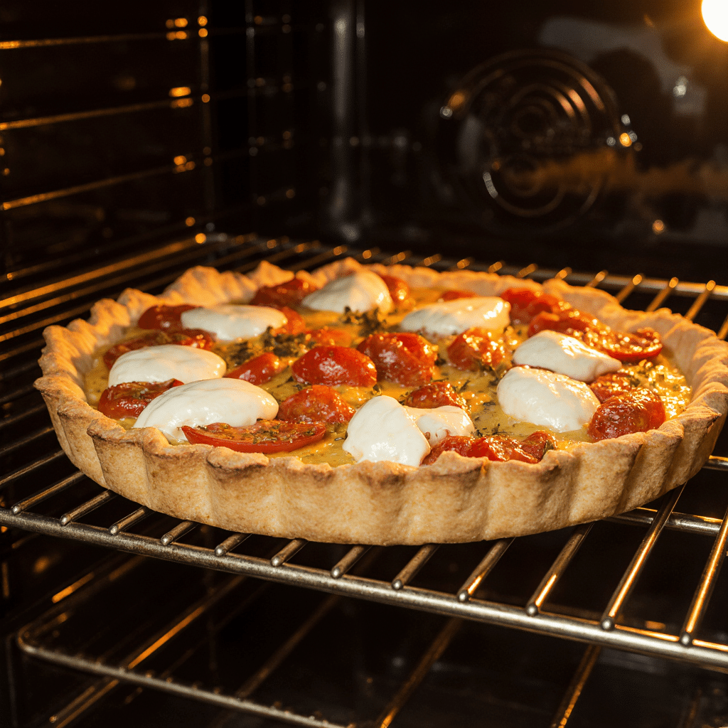 tarte à la tomate cuisson au four