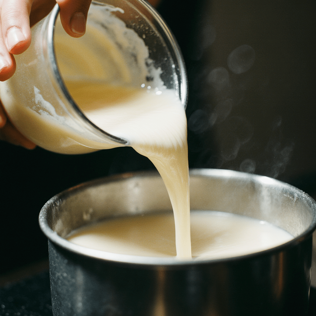Ingrédients pour glace vanille maison