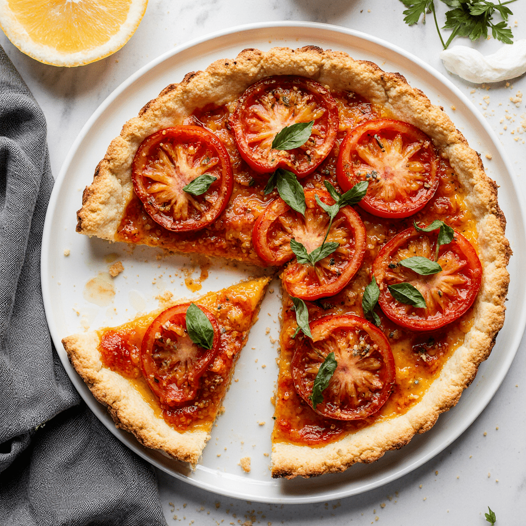 tarte à la tomate
