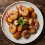 Recette tempura croustillante avec crevettes et légumes dorés